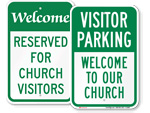Visitor Parking Signs