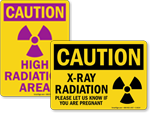 Radiation Safety Signs