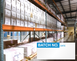 batch number labels