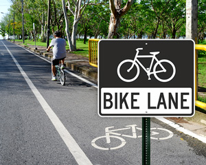 Bike Lane Sign