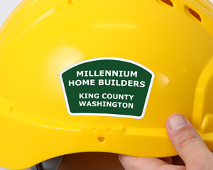 Millennium Home Builder Sticker