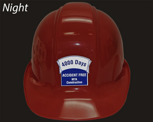 Custom Hard Hat Banner And Marker