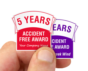 Custom Hard Hat Banner And Label