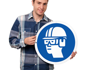Ear Protection Sticker