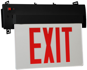 Lit Exit Signs