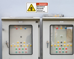 Electrical Equipment Label