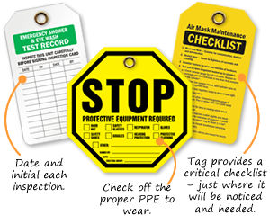 Equipment Inspection Tags