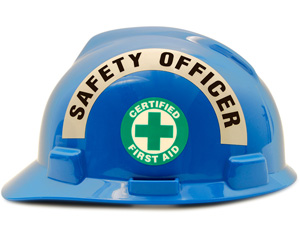 Certified First Aid Hht Sticker