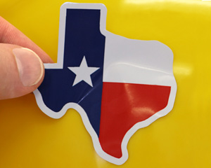 Flag Hard Hat Sticker