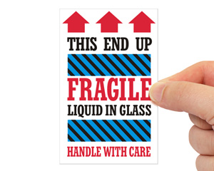 Handle With Care Labels