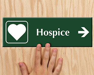 Hospice Directional Sign