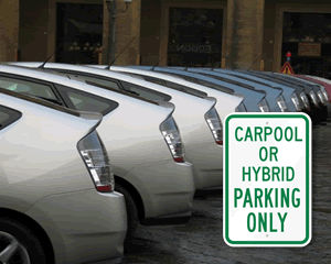Hybrid Parking Signs