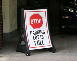 Parking Lot Full Signs