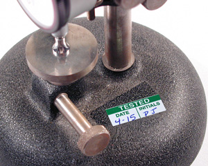 Self Laminating Calibration Tested Label
