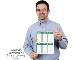 Calibration Record Labels