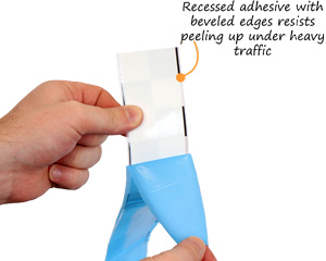 Superior Mark Floor Tape Adhesive