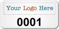 SunGuard Asset Label Company Name with Numbering