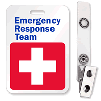 Emergency Response Team ID Badge