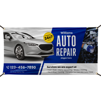 Custom Auto Repair Vinyl Banner