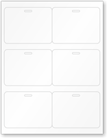 Eco Friendly Recyclable Cardstock Name Badges