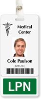 LPN Badge Buddy For Vertical ID Cards