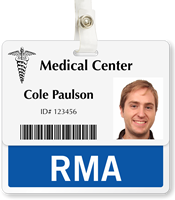 RMA Badge Buddy For Horizontal ID Cards