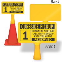 Custom  ConeBoss Sign
