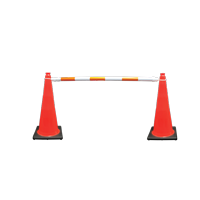 Orange and White reflective Traffic