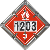 8 Legend DigiLock™ Placard Aluminum (unpainted)