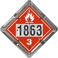 6 Legend DigiLock™ Placard Aluminum (unpainted)