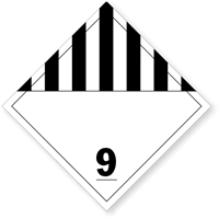 Dangerous Goods Placard