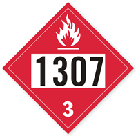 Xylenes Dot Placard