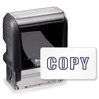 Self Inking Stamp   Copy (Blue) Stamp