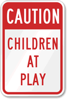 (red) Aluminum Sign