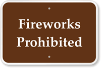Campground Park Sign