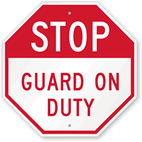 STOP:  Sign
