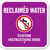 Add Reclaimed Water Instructions
