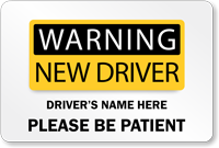 Add Your Driver Name