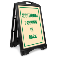 Reserved Sidewalk Sign Kit