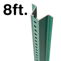 Municipal U Channel Sign Post  8' tall