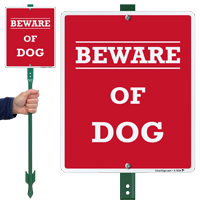 LawnBoss™ Signs