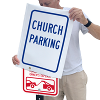 Temporary Sign Cover