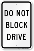 Aluminum Parking Sign