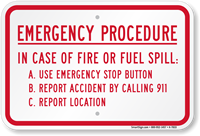 Fire Emergency Procedure