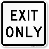 Aluminum Parking Sign