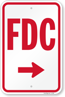 Fire and Emergency Sign