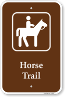 Horse Trail Sign