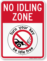 State Idle Sign for Detroit Michigan