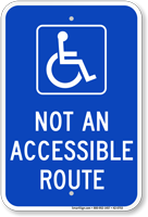 Not An Accessible Route