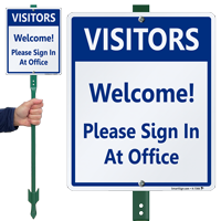 Welcome Office Sign